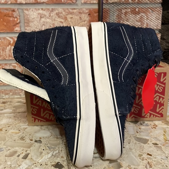 Vans Sk8 hi Hairy suede Sky Captain - Picture 4 of 9